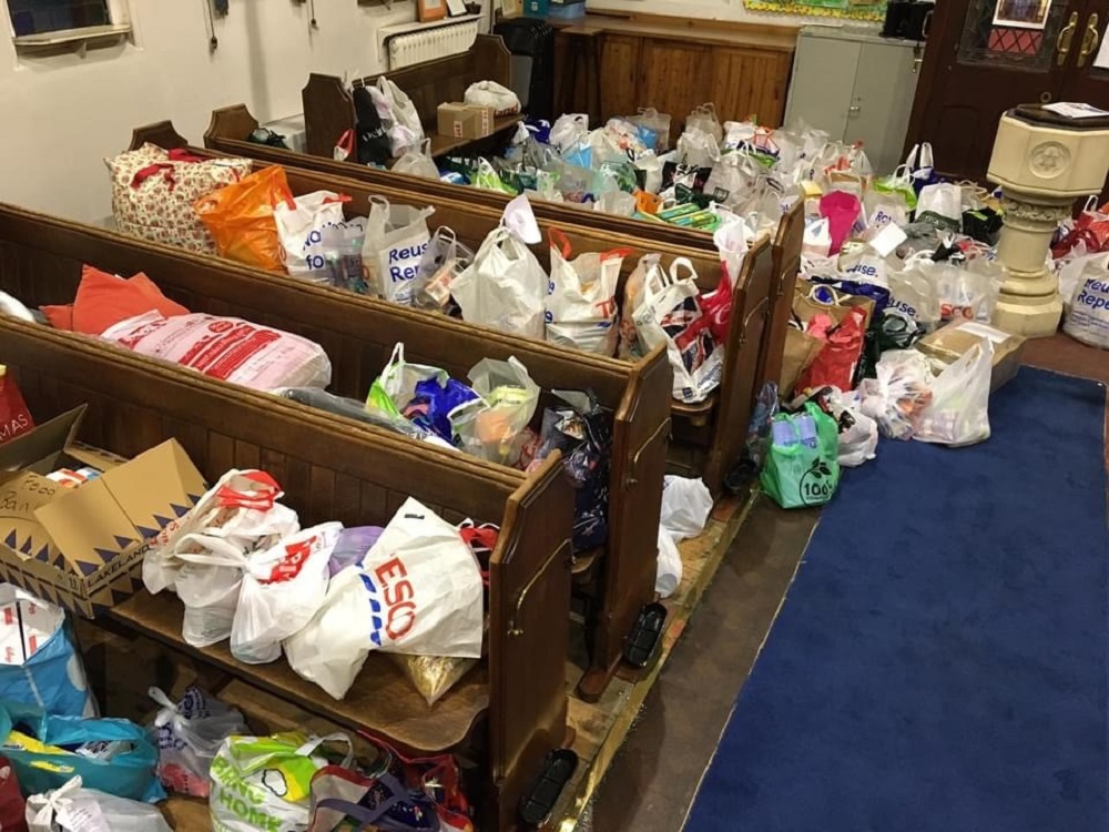 Praise for generous foodbank donations